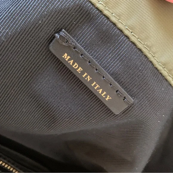 NWT Burberry Rucksack Olive Green Medium Backpack - Picture 6 of 9